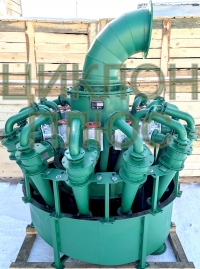 БАТАРЕЯ ГИДРОЦИКЛОНОВ  БГЦП-150-10х12