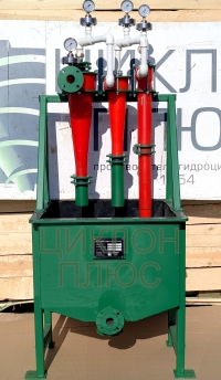 Батарея гидроциклонов БГЦП-100-75-50